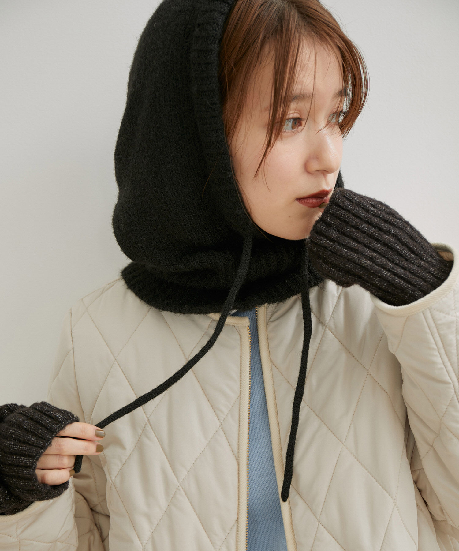VIS「ニットバラクラバ」|ストール|