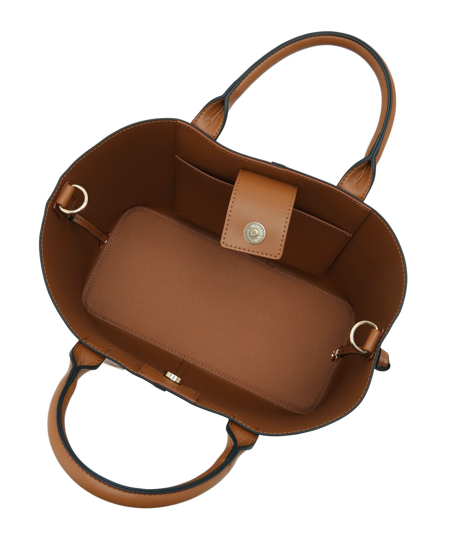 VIS「【A4対応】【3WAY】ゴールド金具付きノットトートバッグ」|トートバッグ|