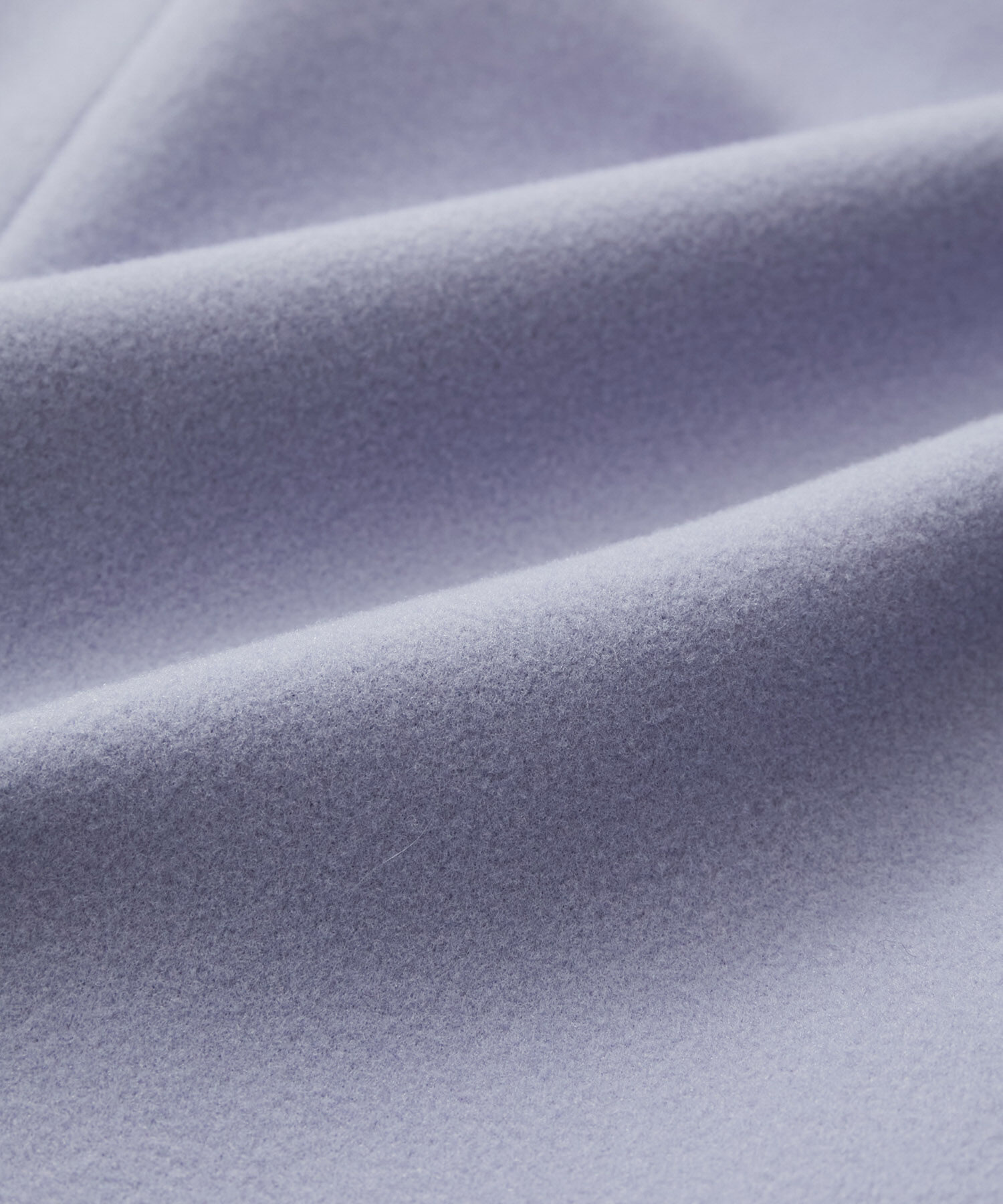 VIS「【静電気防止】ステン&スタンドカラージャージメルトンミドル丈コート」|ステンカラーコート|