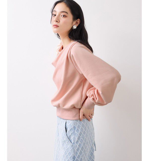 VIS「ドレープスウェットプルオーバー」|スウェット・ジャージ|