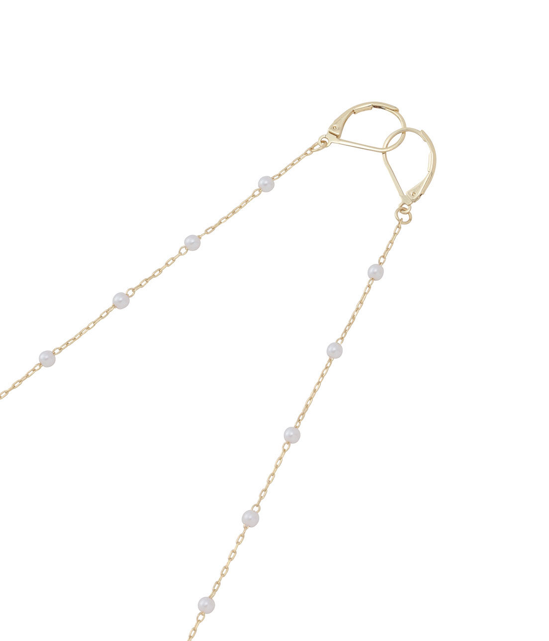 ROPE PICNIC PASSAGE「パールラインネックレス＆マスクチェーン」|ネックレス|