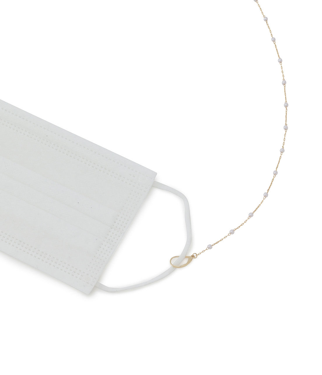 ROPE PICNIC PASSAGE「パールラインネックレス＆マスクチェーン」|ネックレス|