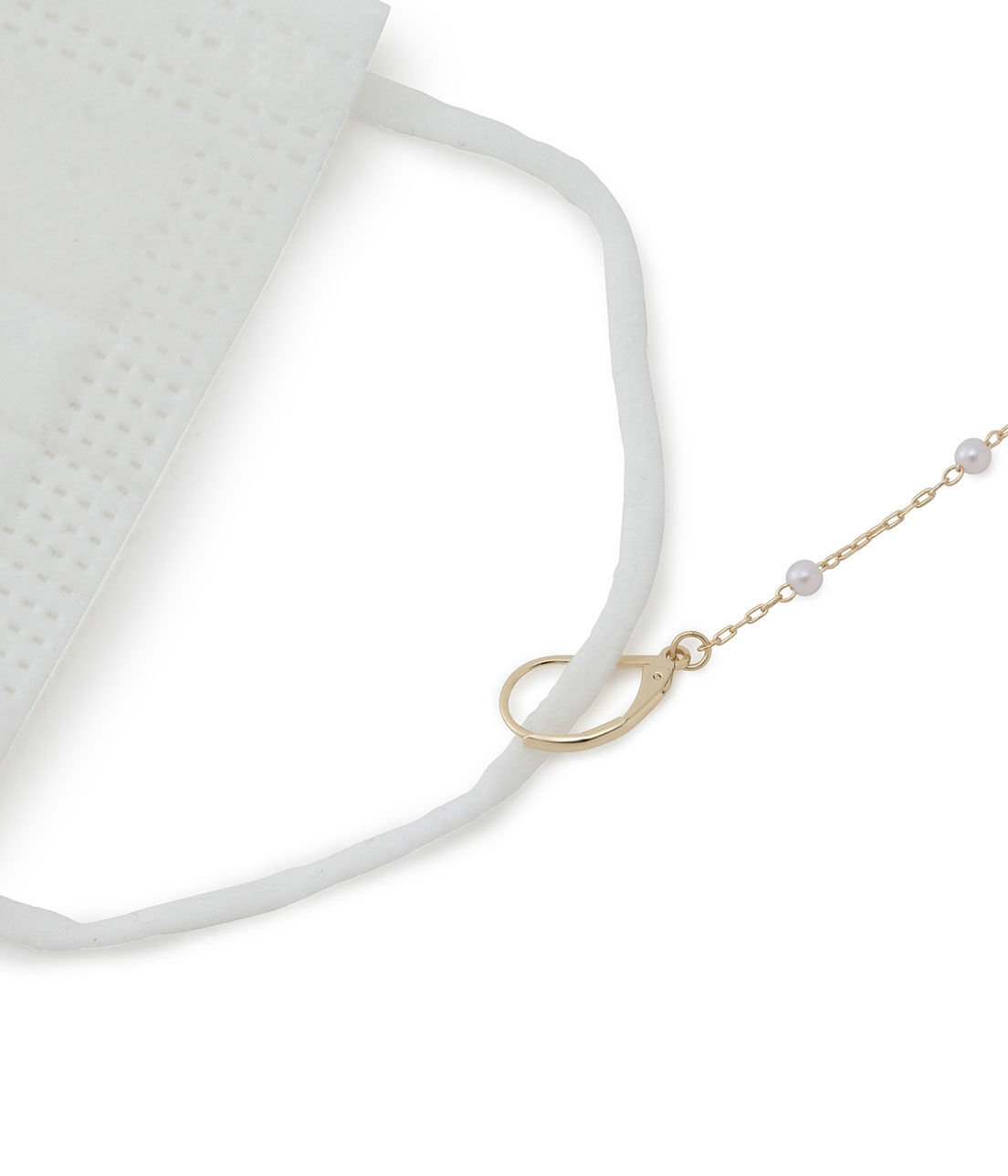 ROPE PICNIC PASSAGE「パールラインネックレス＆マスクチェーン」|ネックレス|