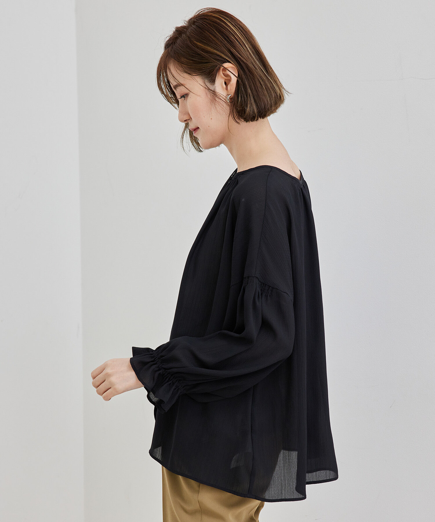 Rope&rsquo;Picnic「【2WAY】袖ボリュームブラウス」|シャツ・ブラウス|
