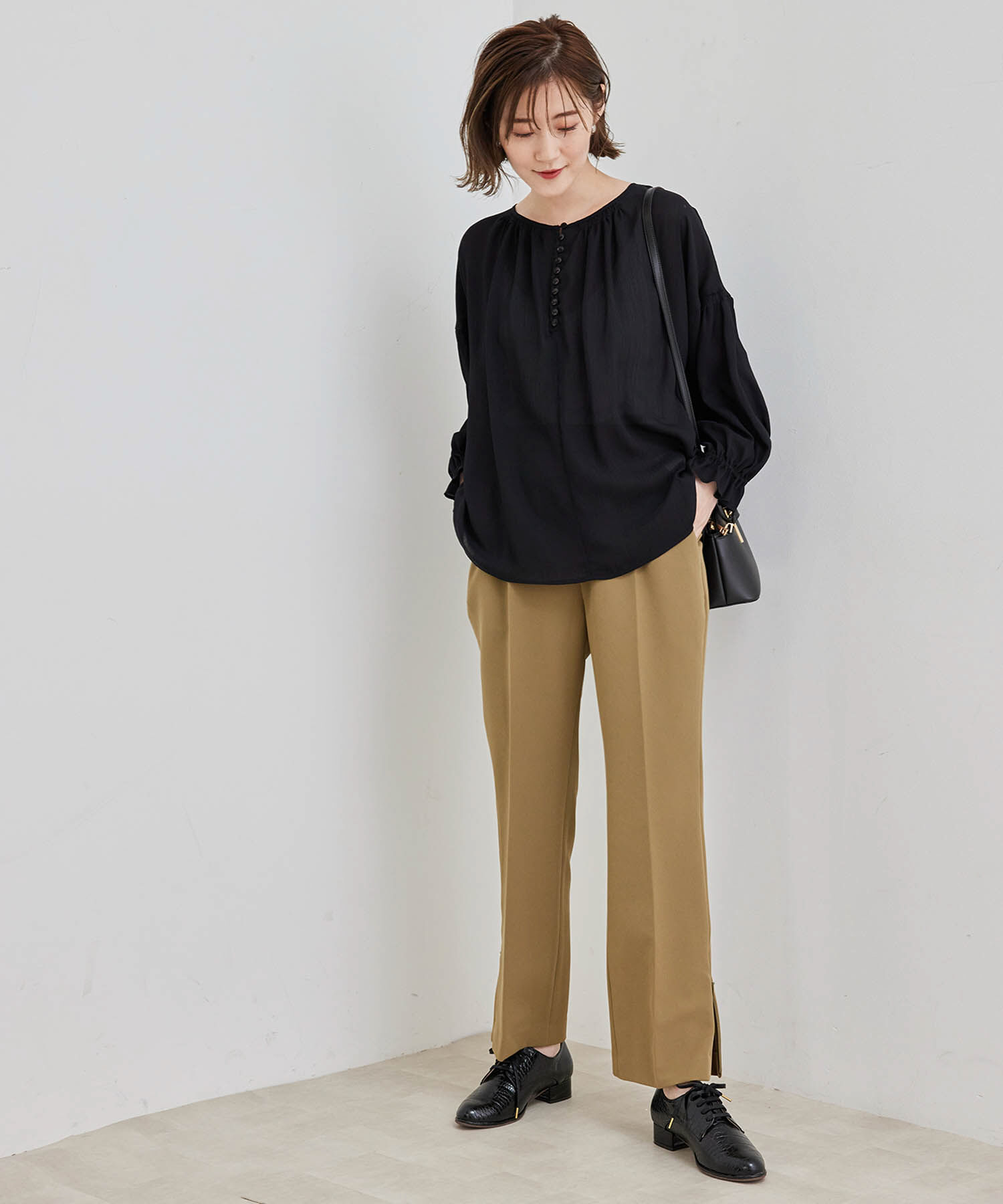 Rope&rsquo;Picnic「【2WAY】袖ボリュームブラウス」|シャツ・ブラウス|