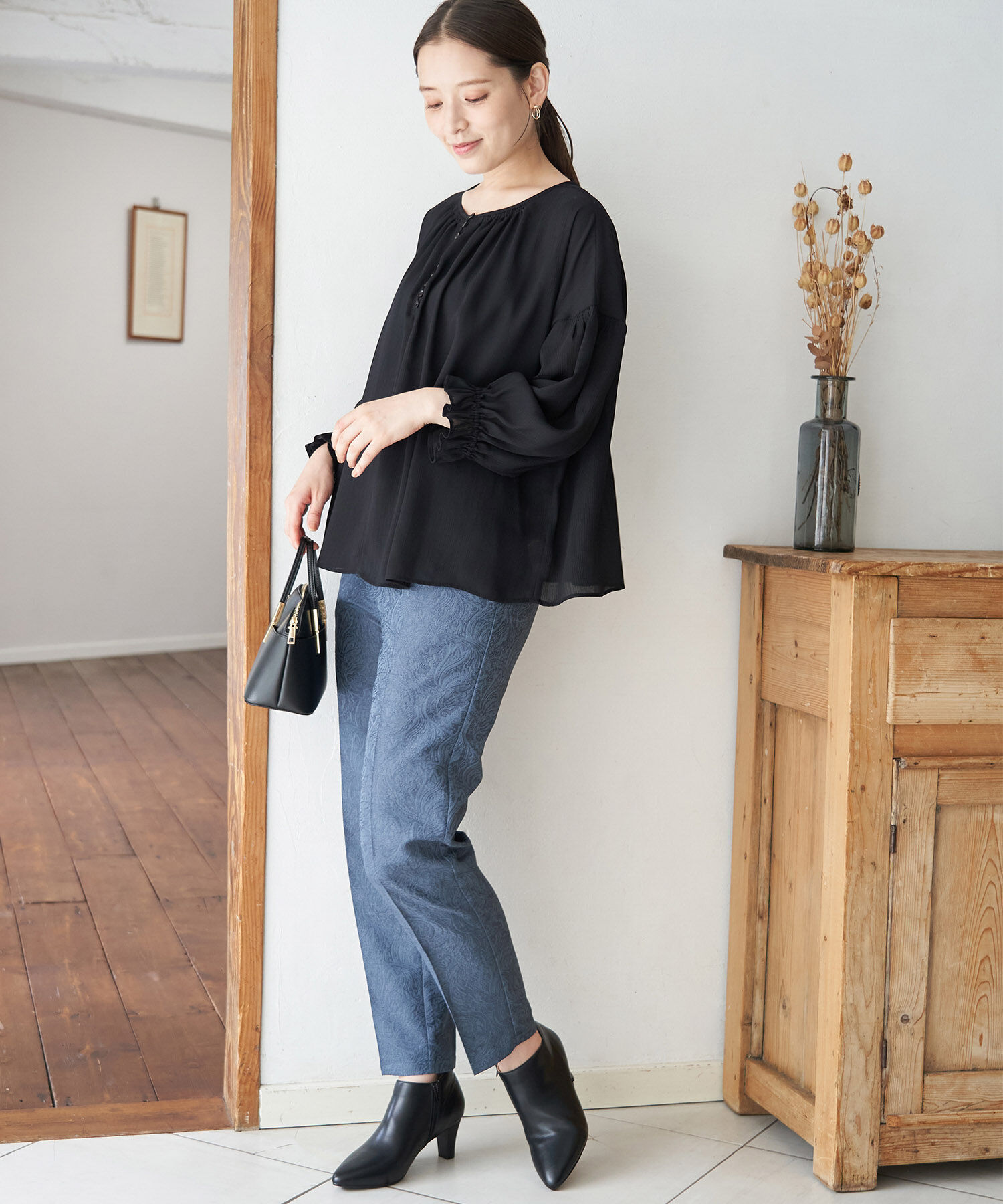 Rope&rsquo;Picnic「【2WAY】袖ボリュームブラウス」|シャツ・ブラウス|