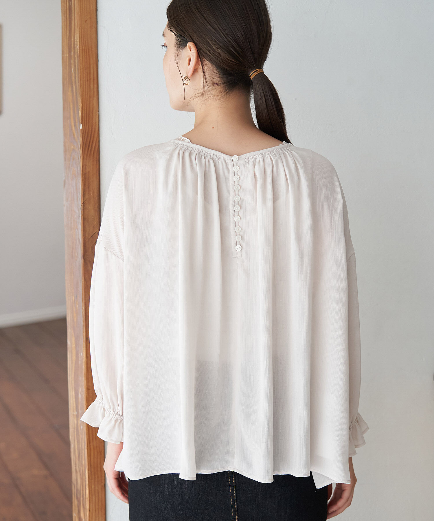 Rope&rsquo;Picnic「【2WAY】袖ボリュームブラウス」|シャツ・ブラウス|