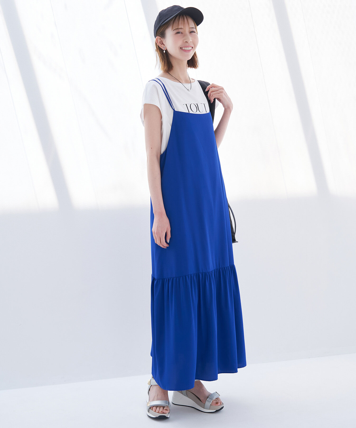 Rope&rsquo;Picnic「【WEB限定】ティアードキャミワンピース」|ワンピース|