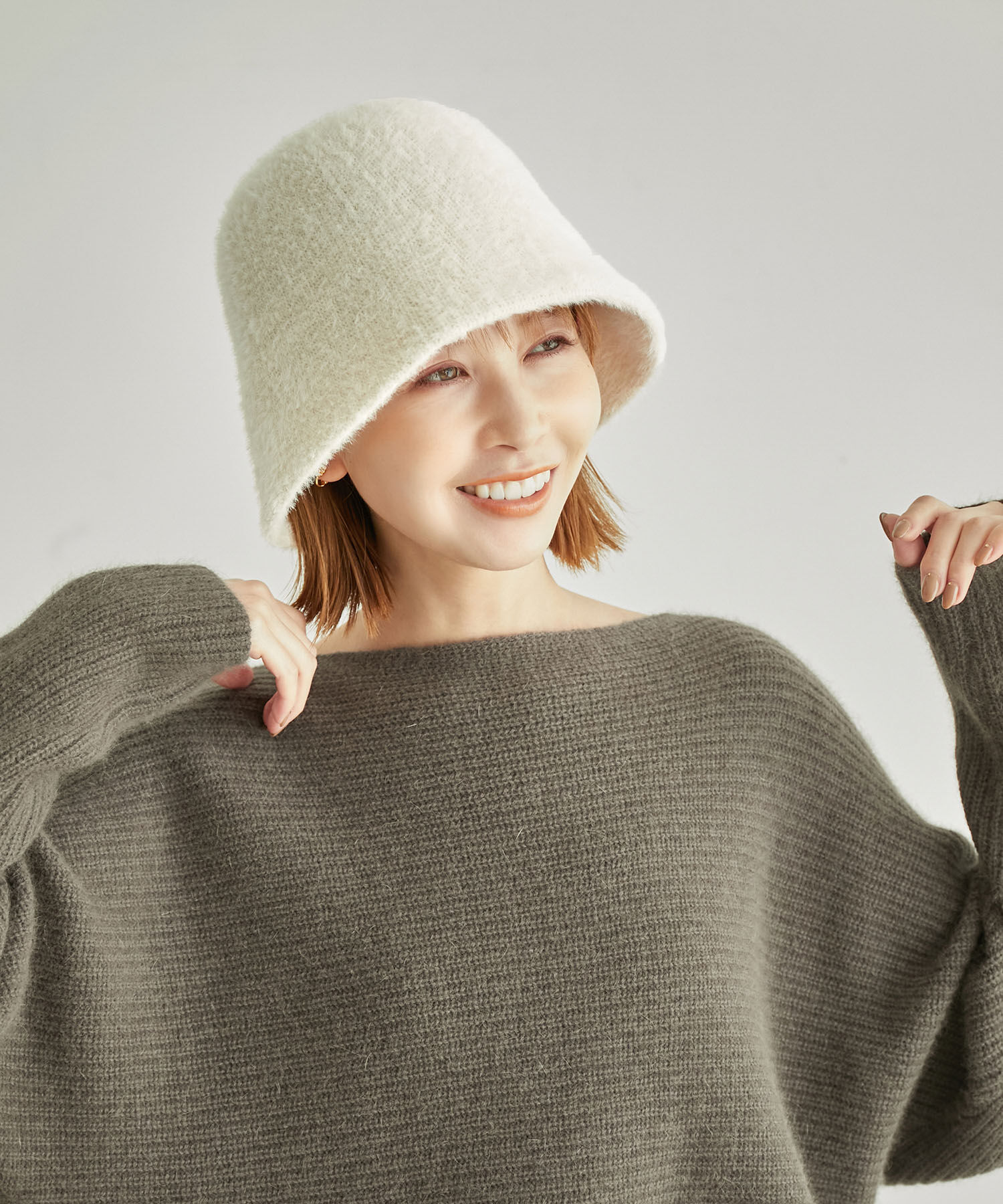 ROPE PICNIC PASSAGE「シャギーハット」|ハット|キナリ(16)