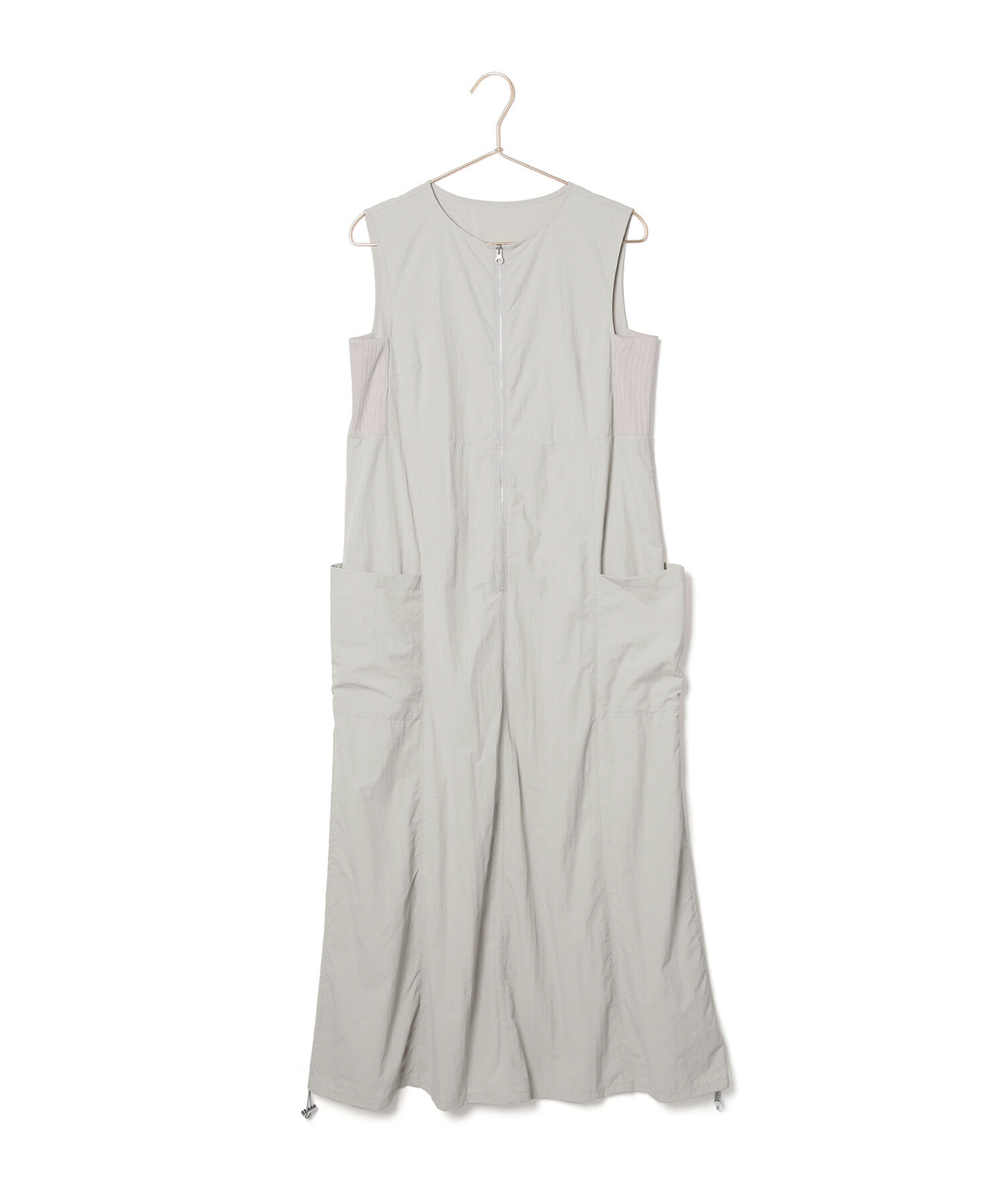 ROPE' PICNIC R「フロントジップサイドリブワンピース/撥水加工・リンクコーデ」|ワンピース|