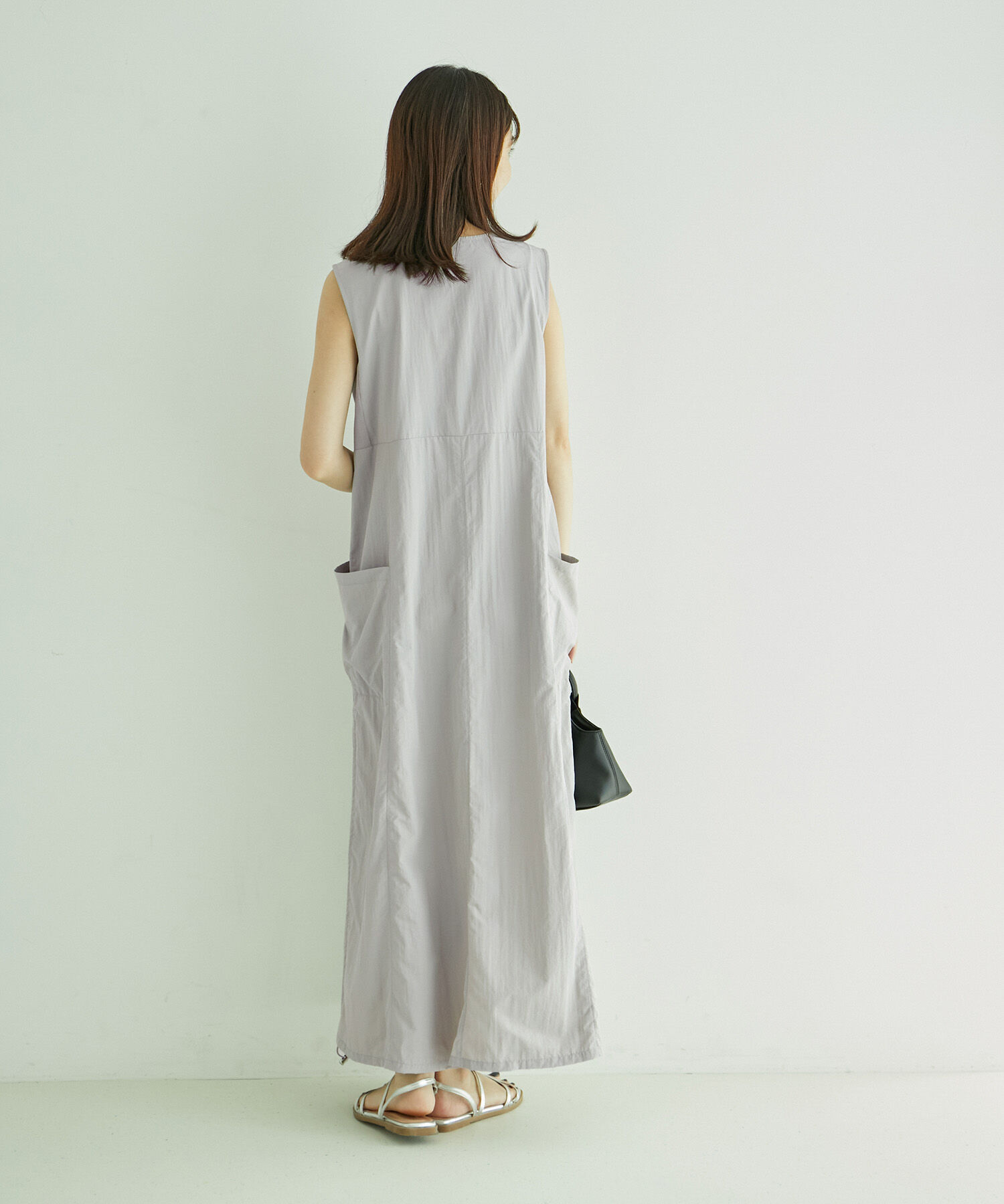 ROPE' PICNIC R「フロントジップサイドリブワンピース/撥水加工・リンクコーデ」|ワンピース|