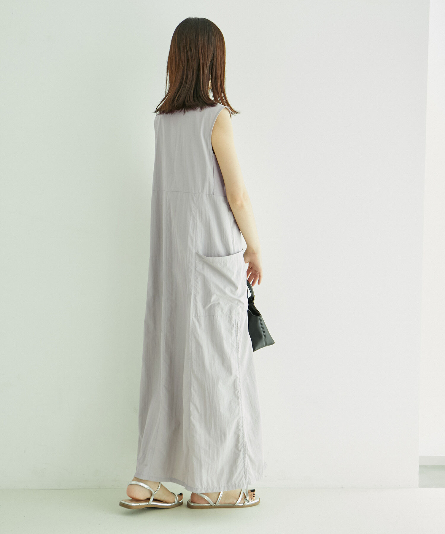 ROPE' PICNIC R「フロントジップサイドリブワンピース/撥水加工・リンクコーデ」|ワンピース|