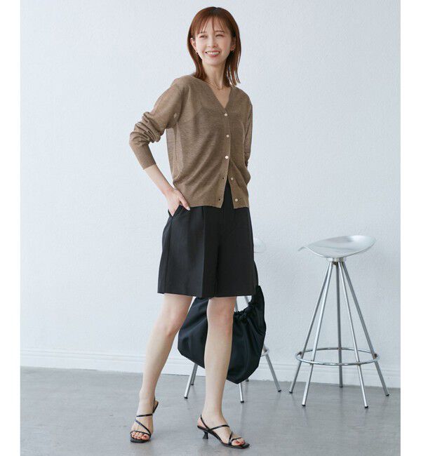 Rope&rsquo;Picnic「LEVITAシアーニットカーディガン」|カーディガン|