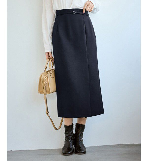 Rope&rsquo;Picnic「【WEB限定】360&deg;ウルトラストレッチ タイトスカート/UVカット・花粉ガード・セットアップ対応」|スカート|