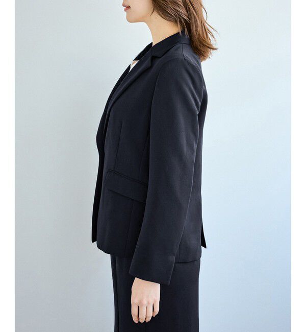 Rope&rsquo;Picnic「360&deg;ウルトラストレッチ テーラードジャケット/ UVカット・花粉ガード・セットアップ対応」|テーラードジャケット|