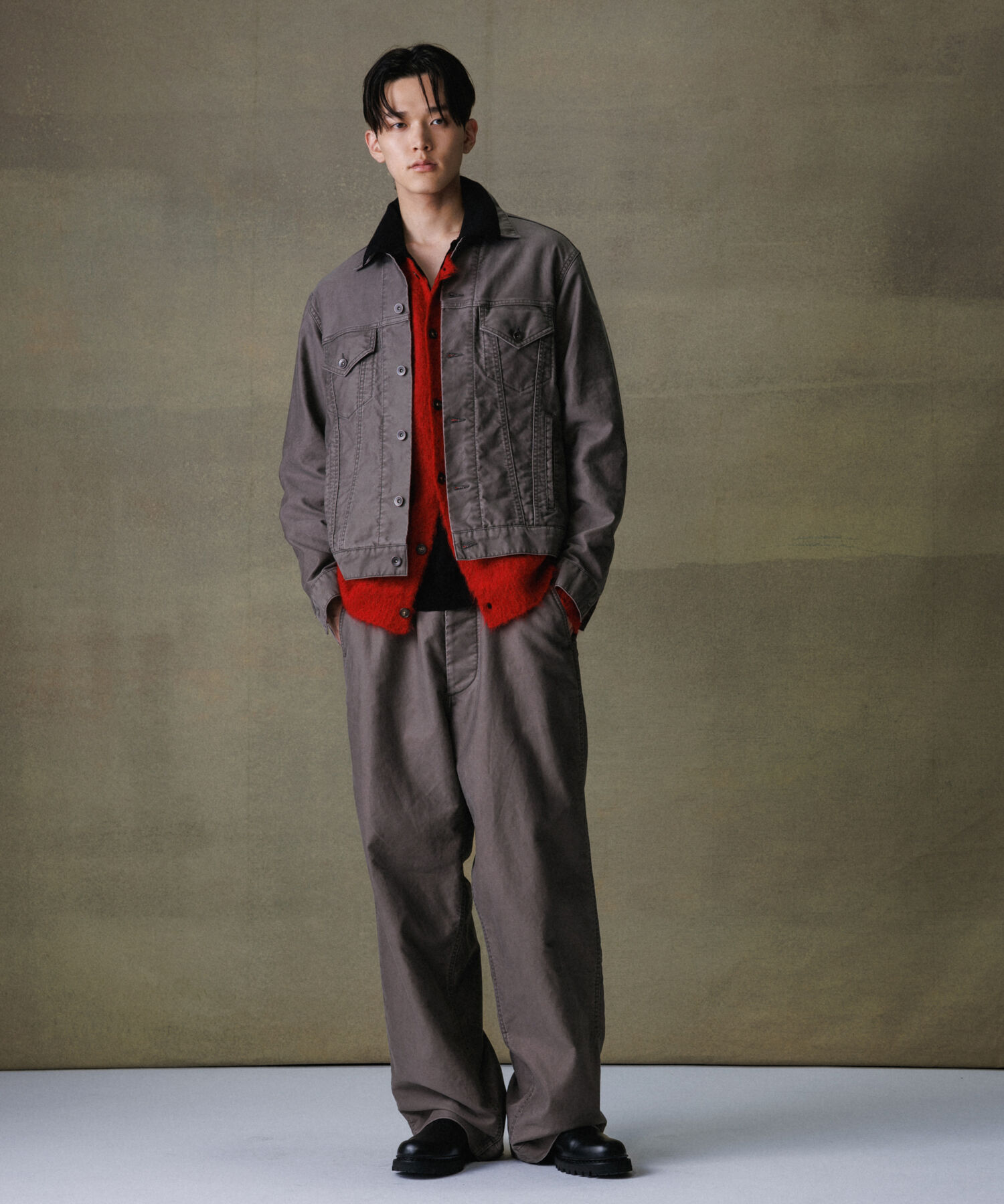 ADAM ET ROPE'「モールスキン トラッカージャケット / セットアップ対応 / ユニセックス」|その他|