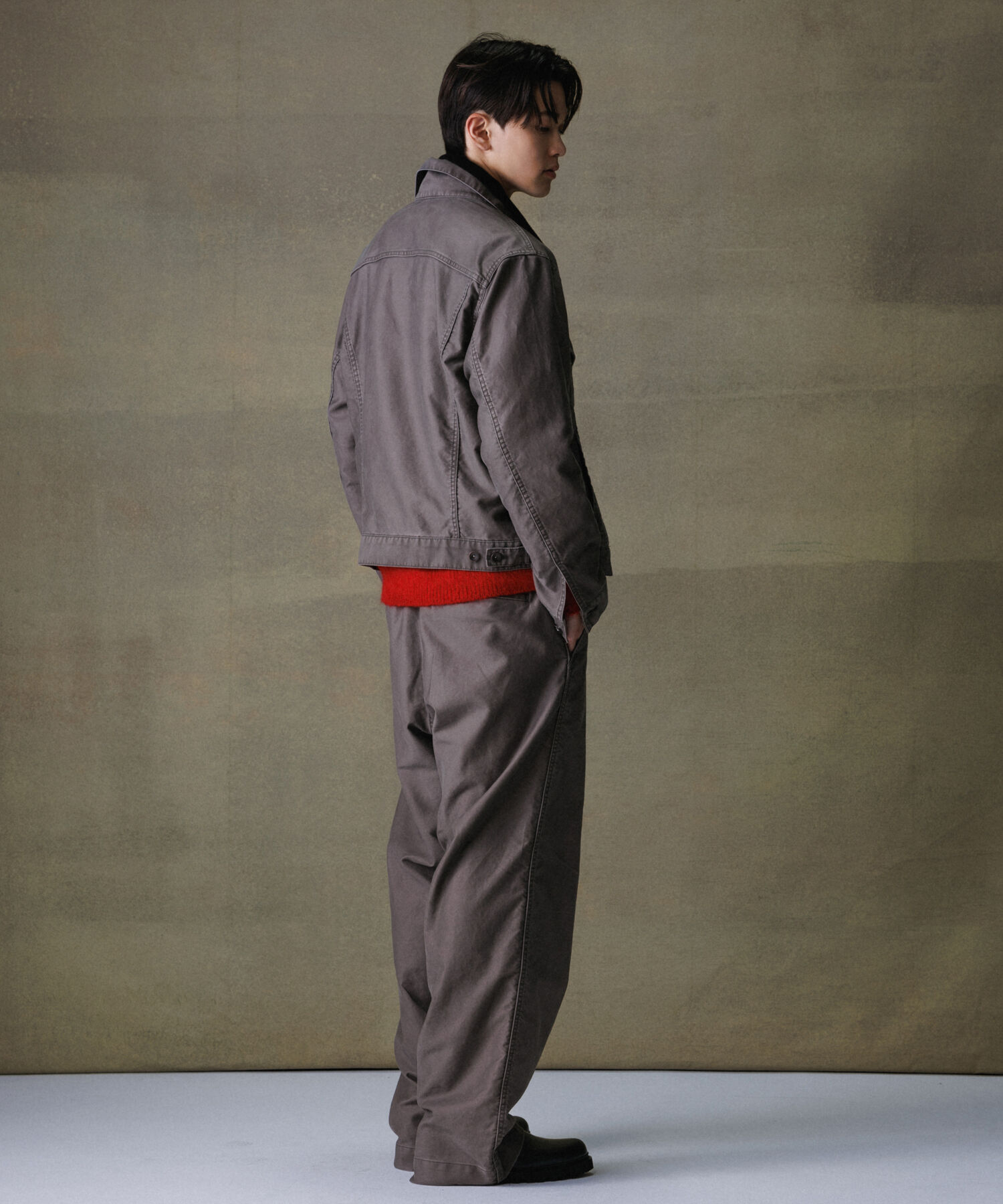 ADAM ET ROPE'「モールスキン トラッカージャケット / セットアップ対応 / ユニセックス」|その他|