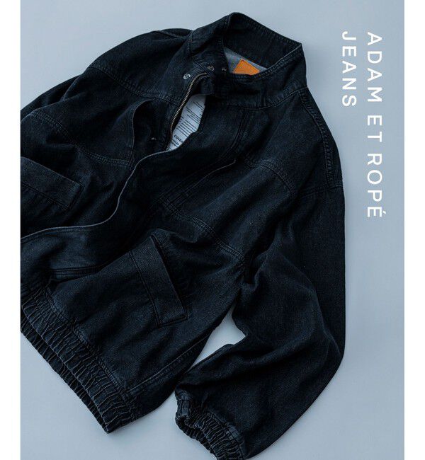 ADAM ET ROPE'「デニム ボマージャケット / ADAM ET ROPE' JEANS -FILM-」|ブルゾン・スタジャン|クロサブ
