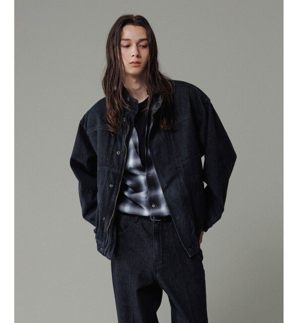 ADAM ET ROPE'「デニム ボマージャケット / ADAM ET ROPE' JEANS -FILM-」|ブルゾン・スタジャン|