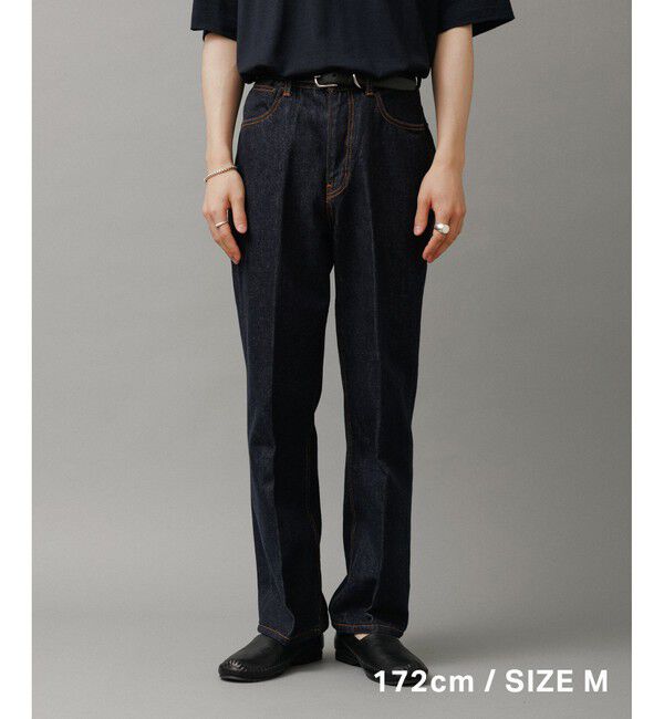 ADAM ET ROPE'「 ストレート スラックスデニム / ADAM ET ROPE' JEANS -IMAG-」|デニム|