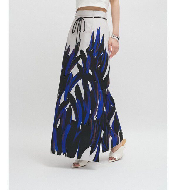 ADAM ET ROPE'「メイクプリントスカート」|スカート|