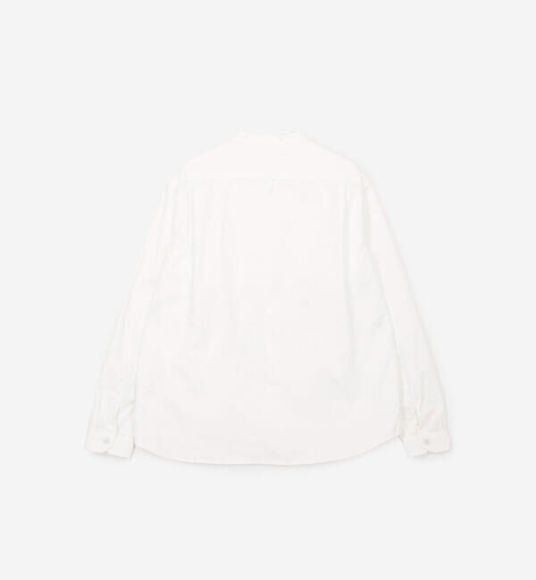 DANTON「DANTON | オックスフォード バンドカラーシャツ SOLID WOMEN」|シャツ・ブラウス|