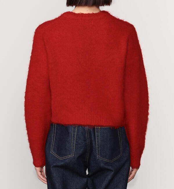 GYMPHLEX「Gymphlex | シャギーニット ショートプルオーバー WOMEN」|ニット・セーター|