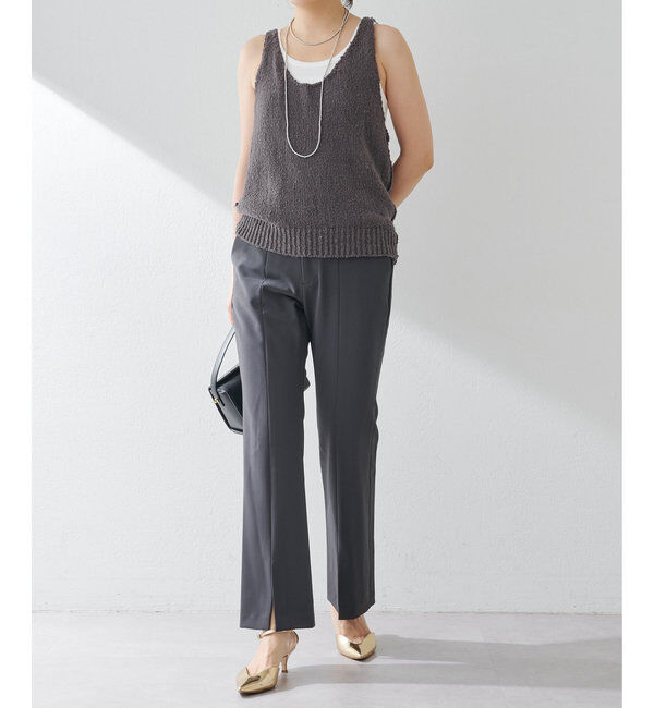  「フロントスリットパンツ」|その他|