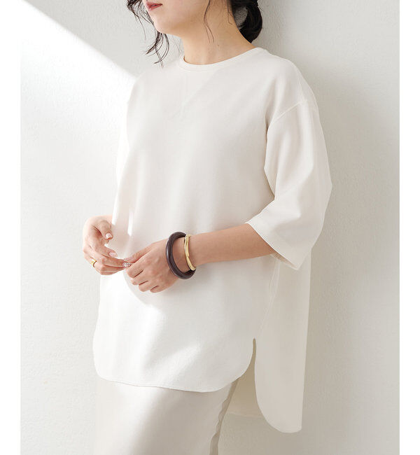  「Vガゼットハーフスリーブプルオーバー」|シャツ・ブラウス|