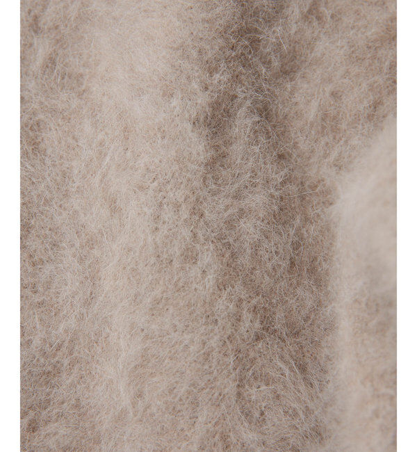  「カシミヤ混クルーネックファーニット」|ニット・セーター|