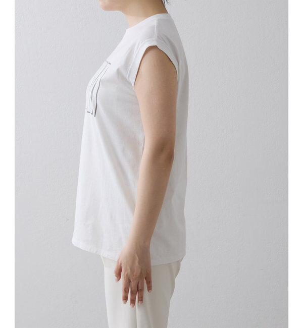  「ノースリーブロゴTシャツ」|Tシャツ・カットソー|