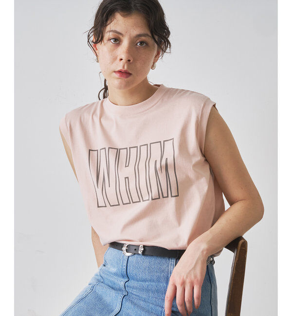  「ノースリーブロゴTシャツ」|Tシャツ・カットソー|