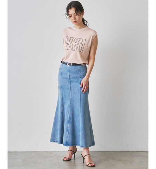  「ノースリーブロゴTシャツ」|Tシャツ・カットソー|