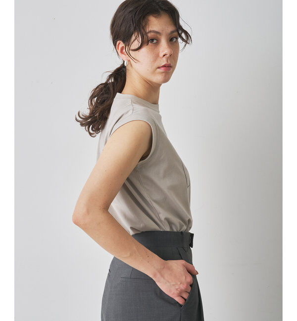  「ノースリーブロゴTシャツ」|Tシャツ・カットソー|