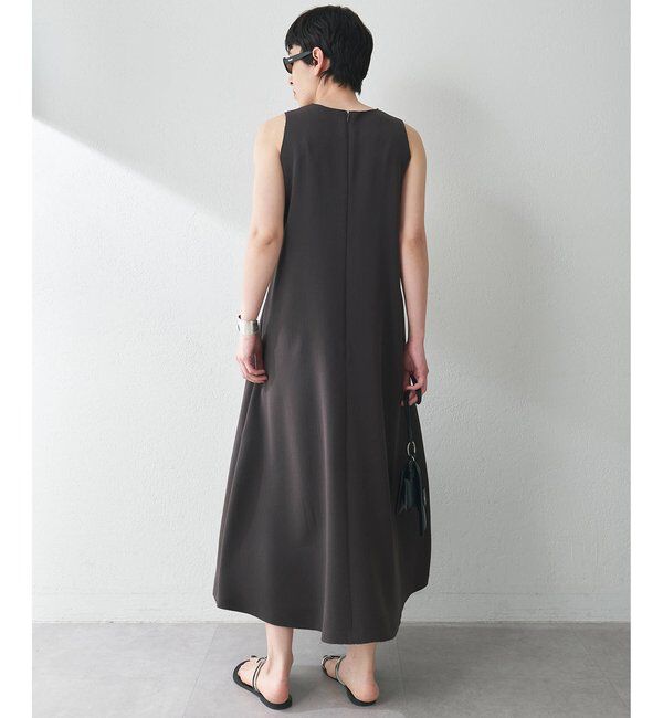  「バックサテンワンピース」|ワンピース|