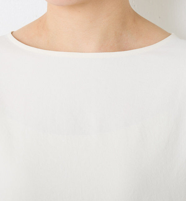  「ジャージ袖リブブラウス」|シャツ・ブラウス|