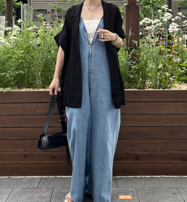  「【新色追加】メッシュ半袖ジャケット」|テーラードジャケット|