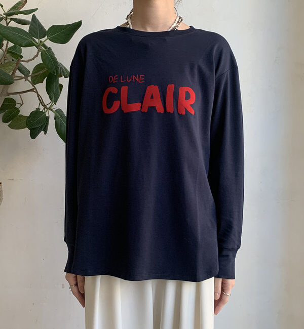  「【WEB限定】CLAIRハンドロゴロンTEE」|Tシャツ・カットソー|