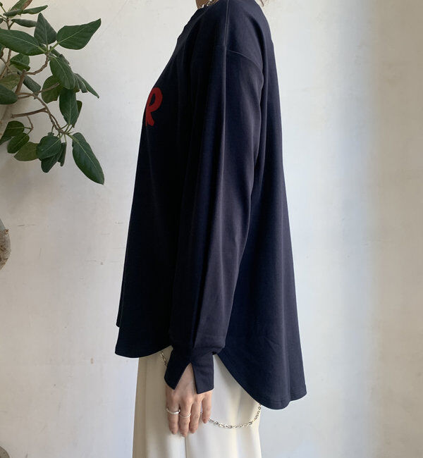  「【WEB限定】CLAIRハンドロゴロンTEE」|Tシャツ・カットソー|