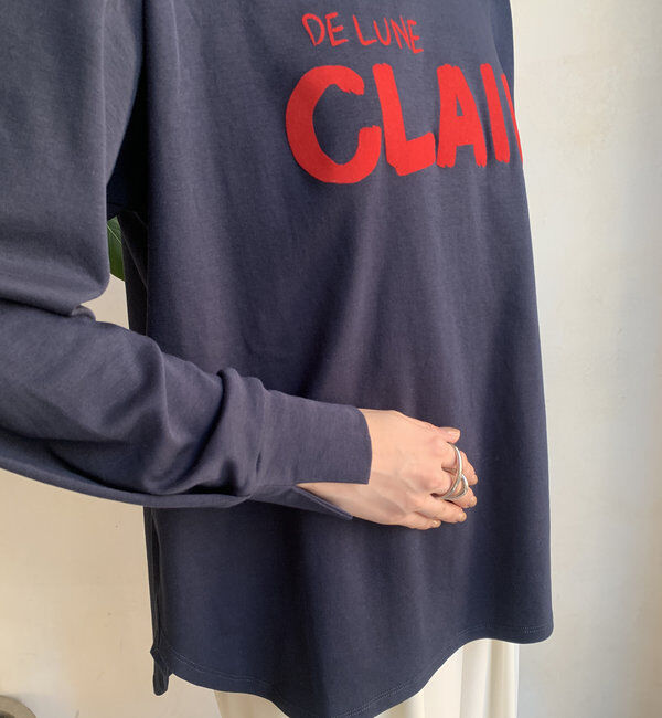  「【WEB限定】CLAIRハンドロゴロンTEE」|Tシャツ・カットソー|