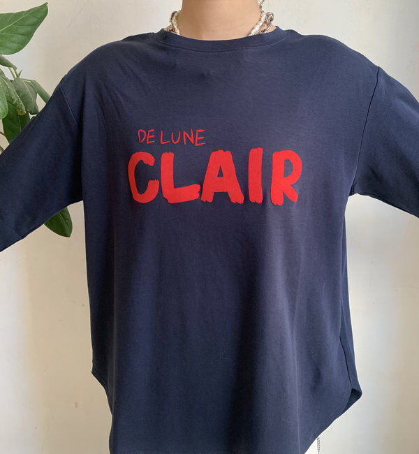  「【WEB限定】CLAIRハンドロゴロンTEE」|Tシャツ・カットソー|