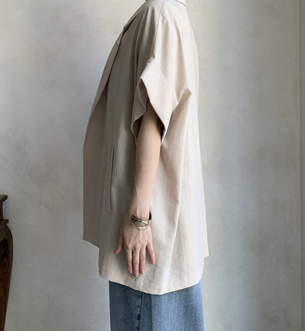  「【WEB限定】ビッグスリーブレスジャケット」|テーラードジャケット|