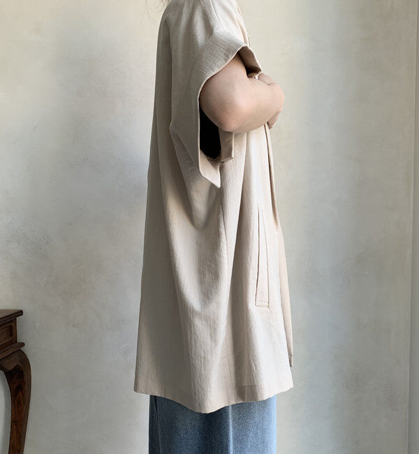  「【WEB限定】ビッグスリーブレスジャケット」|テーラードジャケット|