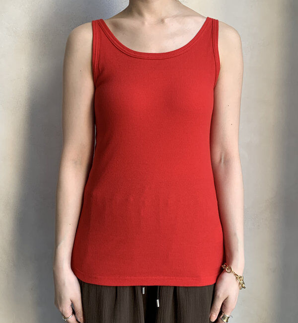  「【新色追加】リブタンク」|Tシャツ・カットソー|