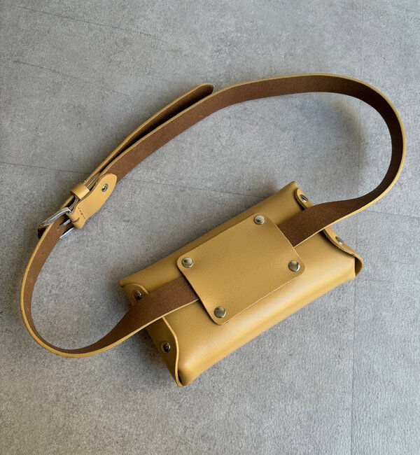 「レザーベルトバッグ」|トートバッグ|