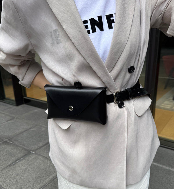  「レザーベルトバッグ」|トートバッグ|