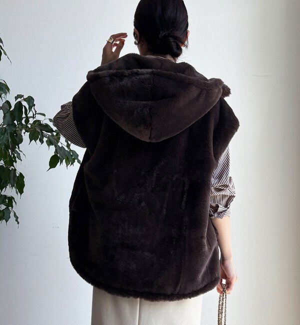 フェイクミンクフーディージレ｜ルミネのファッション通販アイルミネ<i