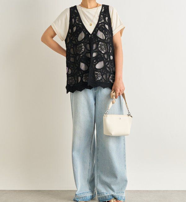  「《UVカット・速乾・夏に快適◎》冷感プレーティング天竺カットソー」|Tシャツ・カットソー|