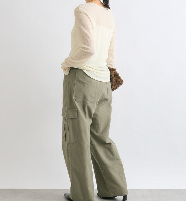  「【MYSELFbyRD（マイセルフバイリヴドロワ）】lacy LongTee」|Tシャツ・カットソー|