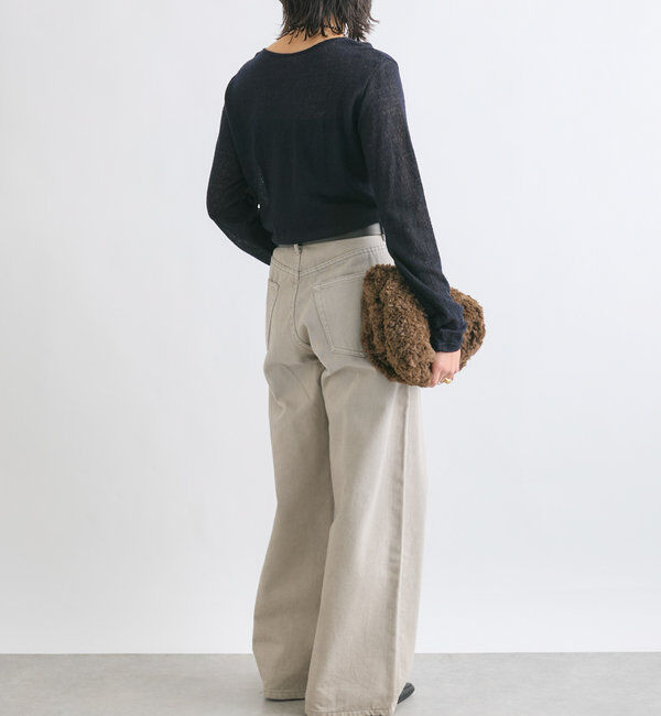  「【MYSELFbyRD（マイセルフバイリヴドロワ）】lacy LongTee」|Tシャツ・カットソー|